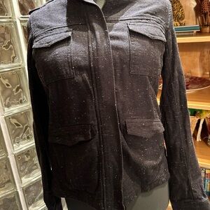 Hinge Women's Blue Utility Jacket